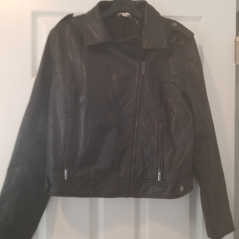 Leather jacket